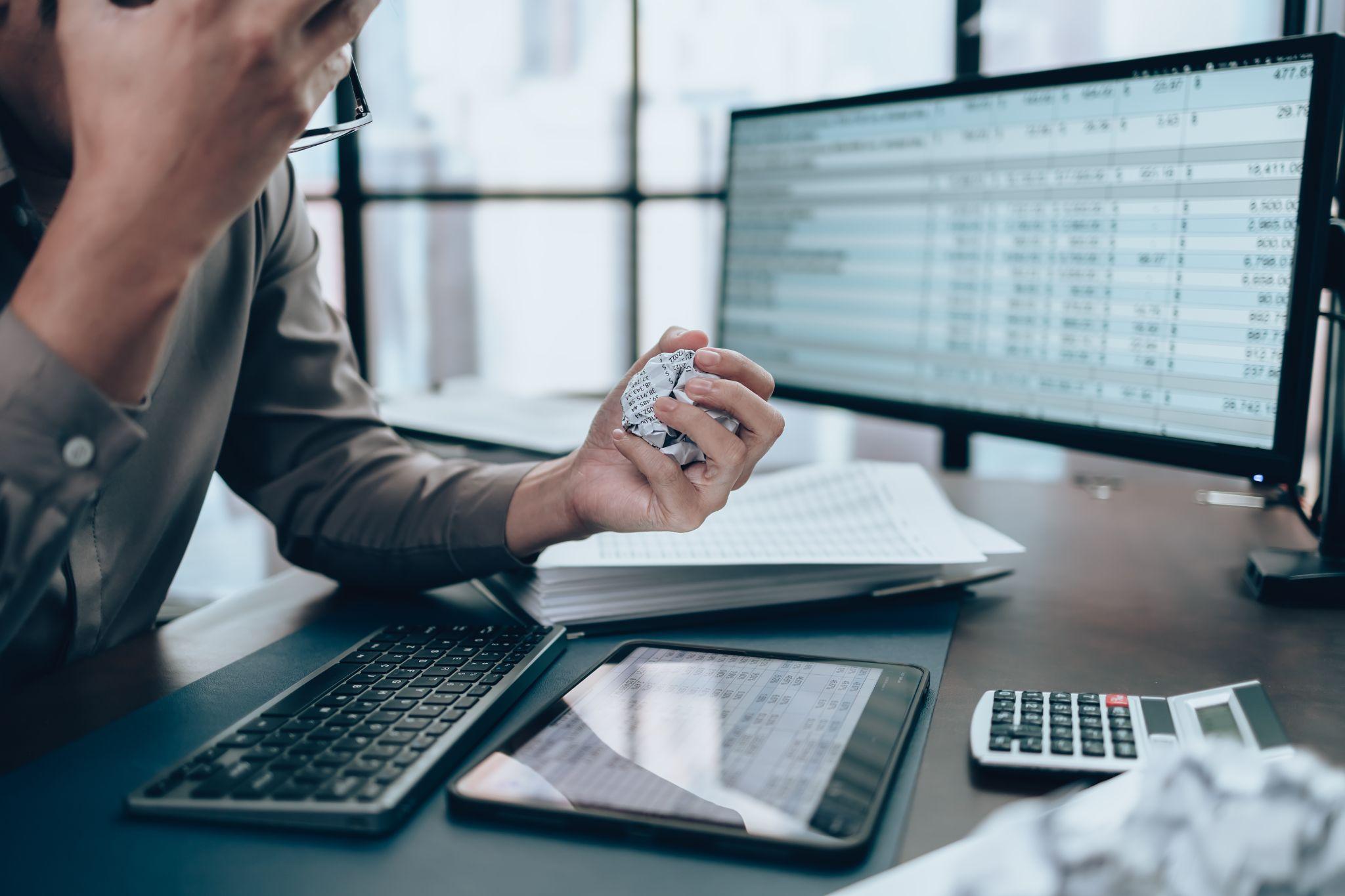 Cleaning financial mess